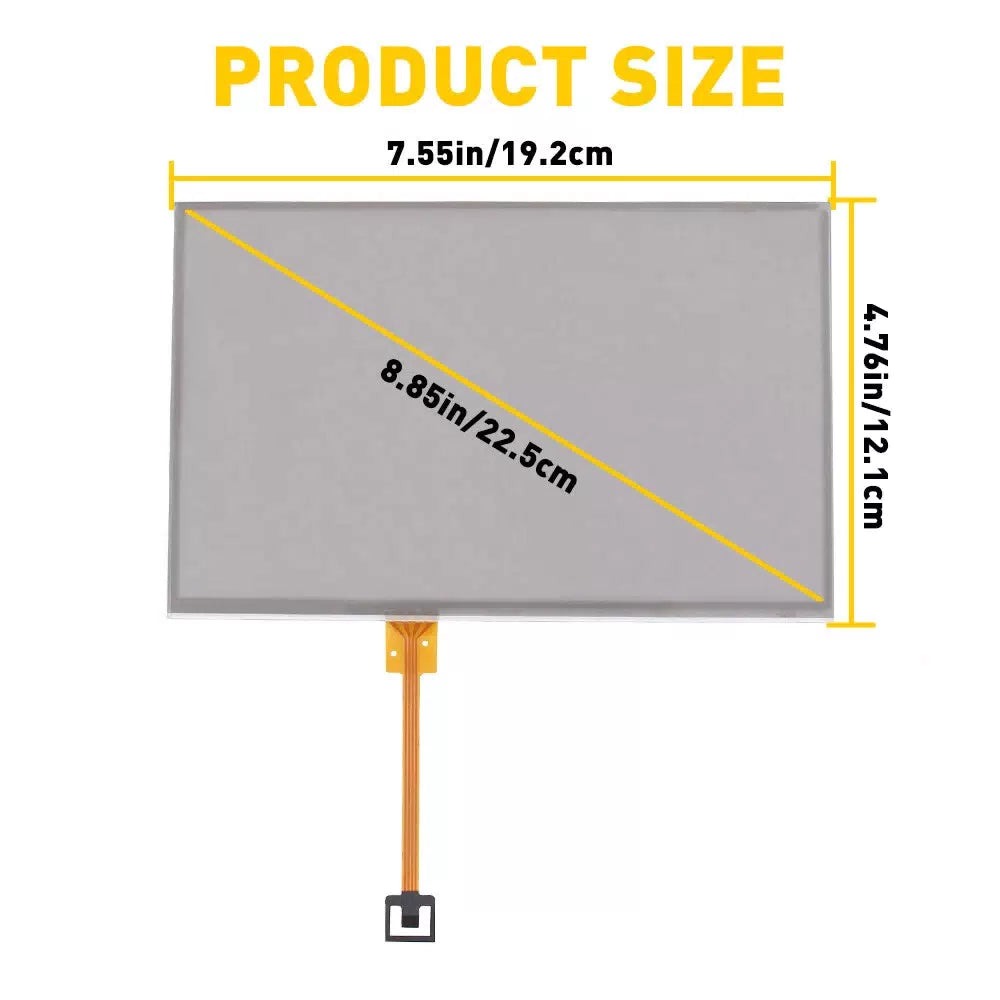 For FORD Sync 2 REPLACEMENT TOUCH-SCREEN glass Digitizer 8" Radio navigation US 6B93BC-57 [8]