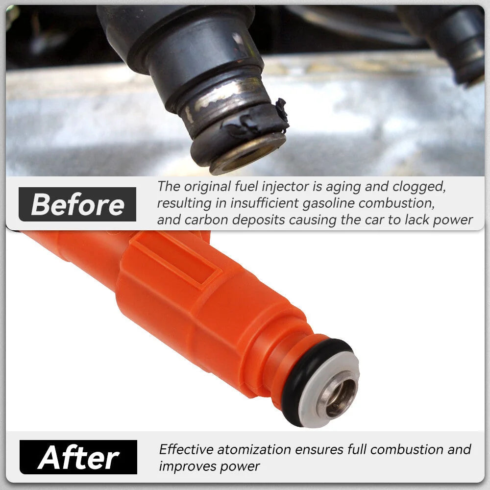 For Ford Crown Victoria Lincoln Town Car 4.6L 2003-2004 8pcs Fuel Injectors 6B93BC-57 [4]