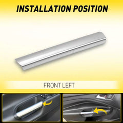 For Ford Escape 13-19 Front Driver Side Door Handle Grab Trim Molding LH USEOA 6B93BC-57 [2]