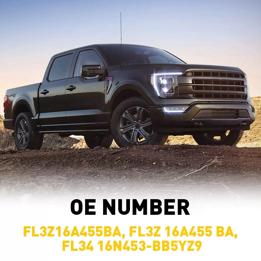 For Ford F150 2015-2022 21 Running Board End Cap RIGHT Passenger Side Step EOA 6B93BC-57 [6]
