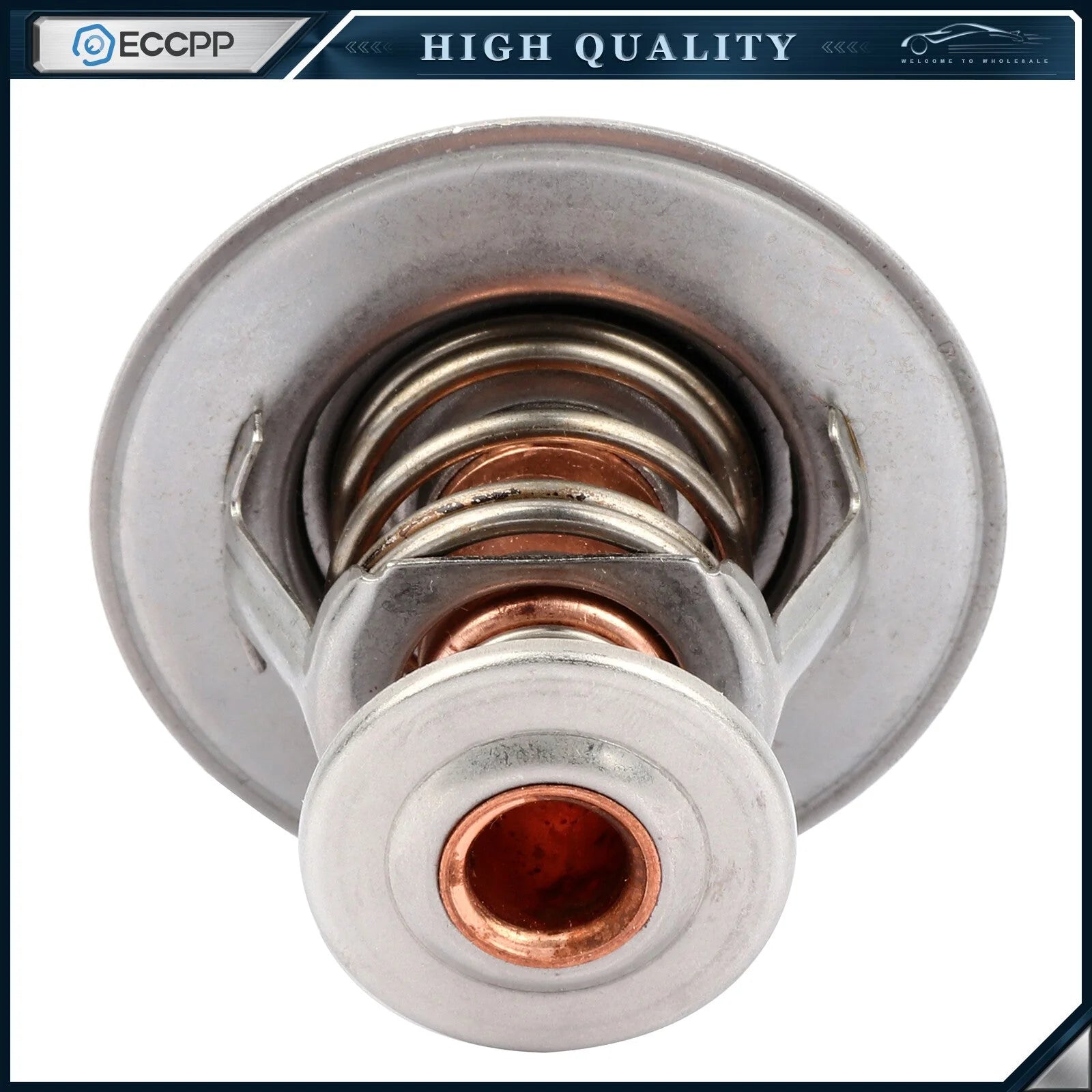 For Ford F-150 Expedition E-150 4.6L 5.4L 1997-2002 Water Pump Thermostat 6B93BC-57 [10]