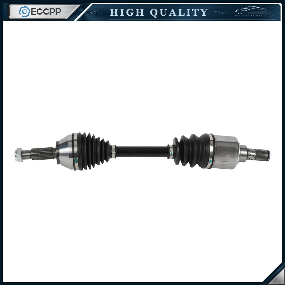 For Ford Fiesta 2011-2015 L4 1.6L CV Axle Front Left Automatic Dual Clutch Trans 6B93BC-57 [1]