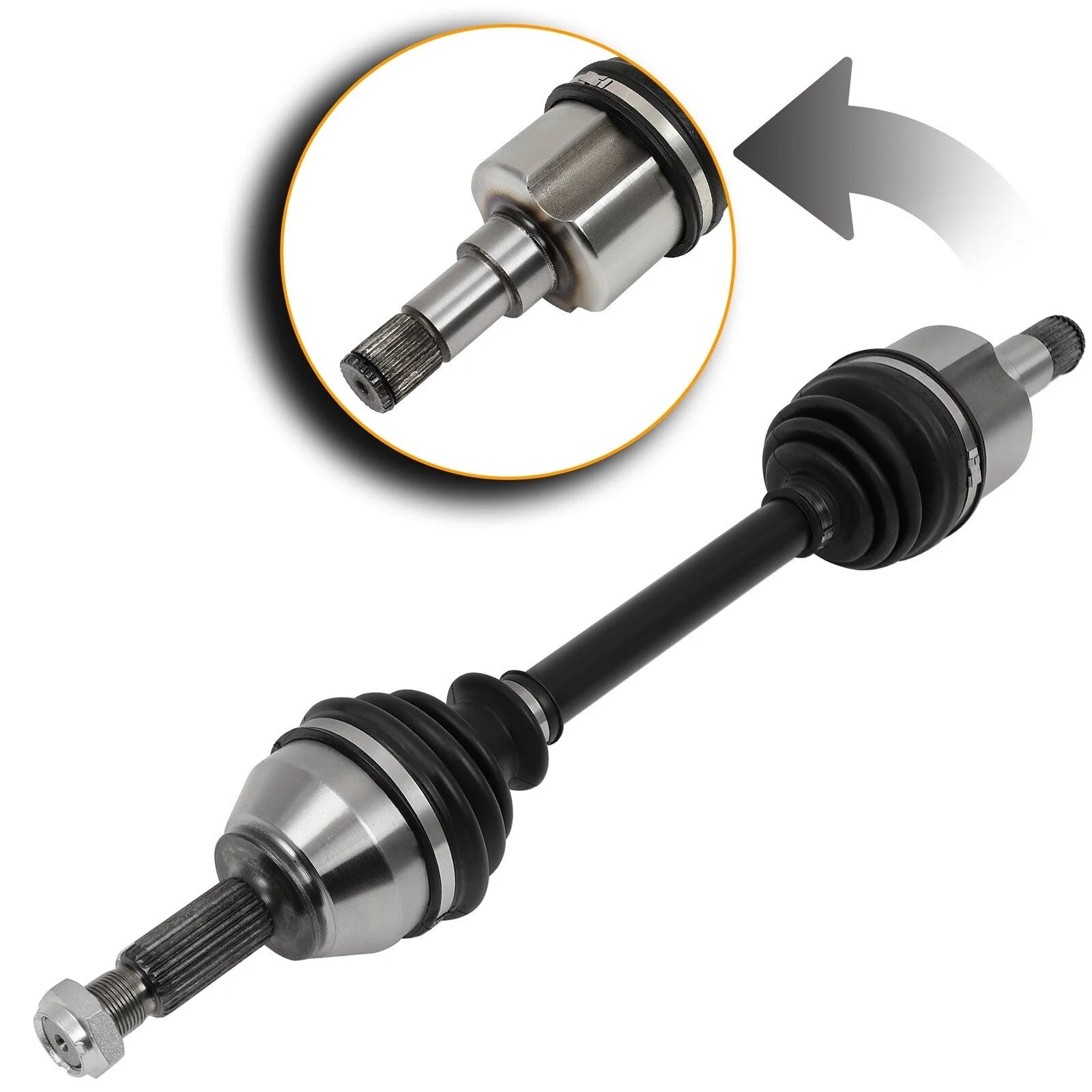 For Ford Focus 2000-2003 L4 2.0L Front Left CV Axle Manual Trans 5 Speed Trans 6B93BC-57 [10]