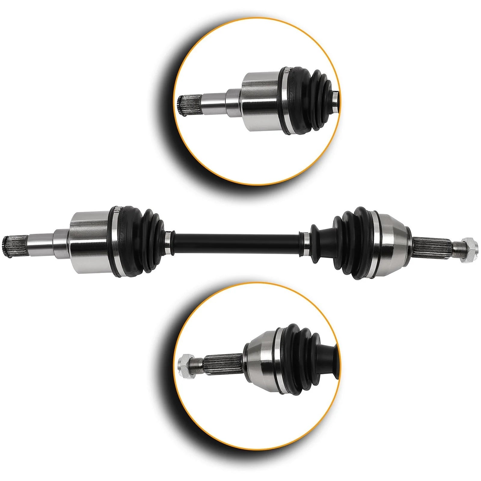 For Ford Focus 2004-2007 L4 2.3L Front Side Automatic Trans 2pcs CV Axle Shaft 6B93BC-57 [10]