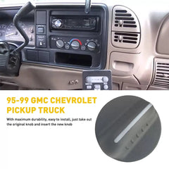 For GMC TRUCK CHEVY 95-99 PICKUP SUBURBAN HEATER CLIMATE TAHOE CONTROL KNOB x1/3 6B93BC-57 [2]