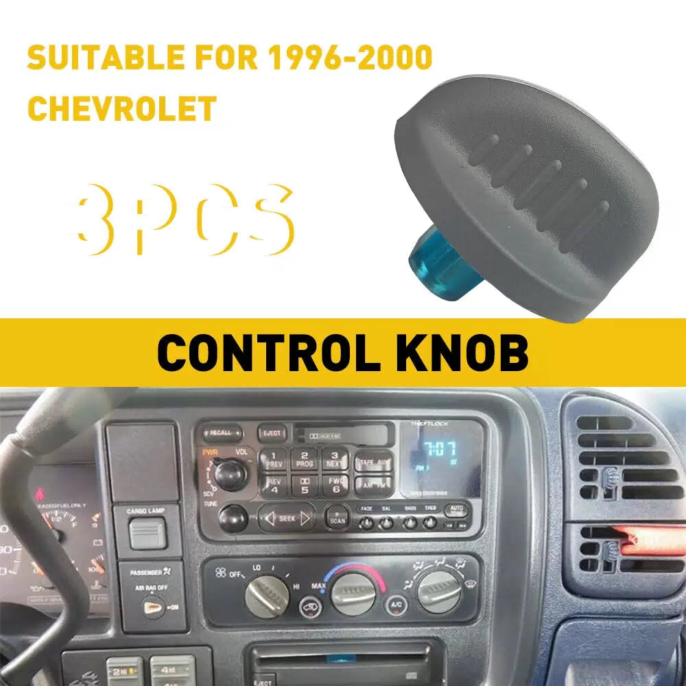 For GMC TRUCK CHEVY 95-99 PICKUP SUBURBAN HEATER CLIMATE TAHOE CONTROL KNOB x1/3 6B93BC-57 [5]