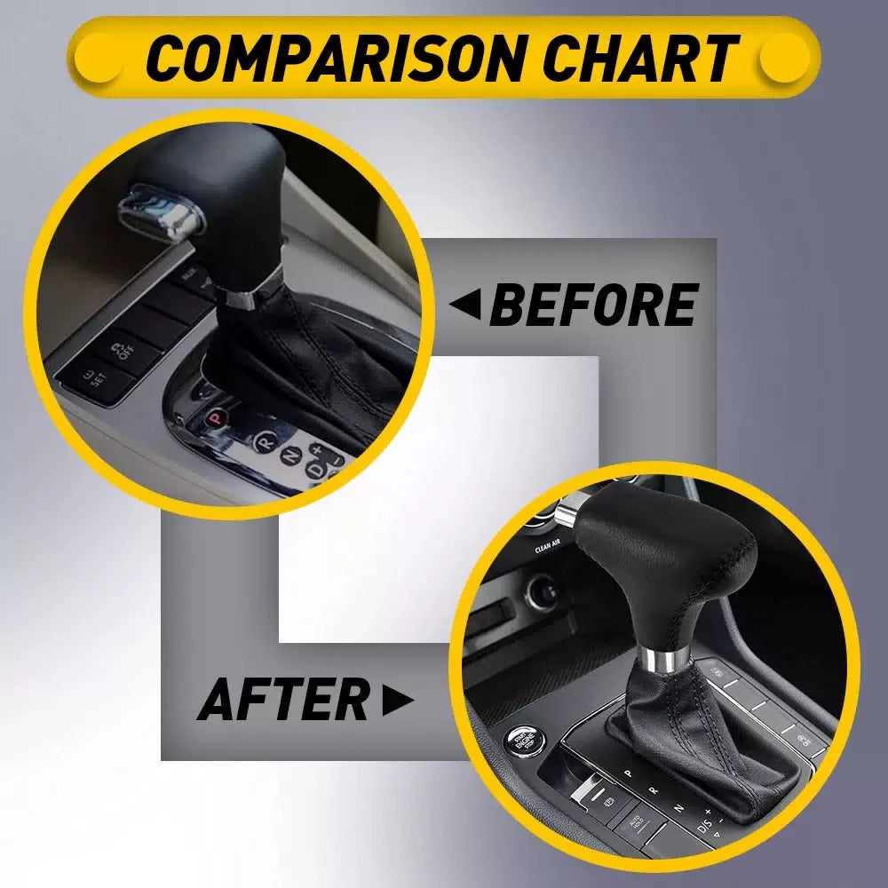 For Honda Accord 1994-97 Civic Automatic Gear Shift Knob Lever w Chrome Button A 6B93BC-57 [2]