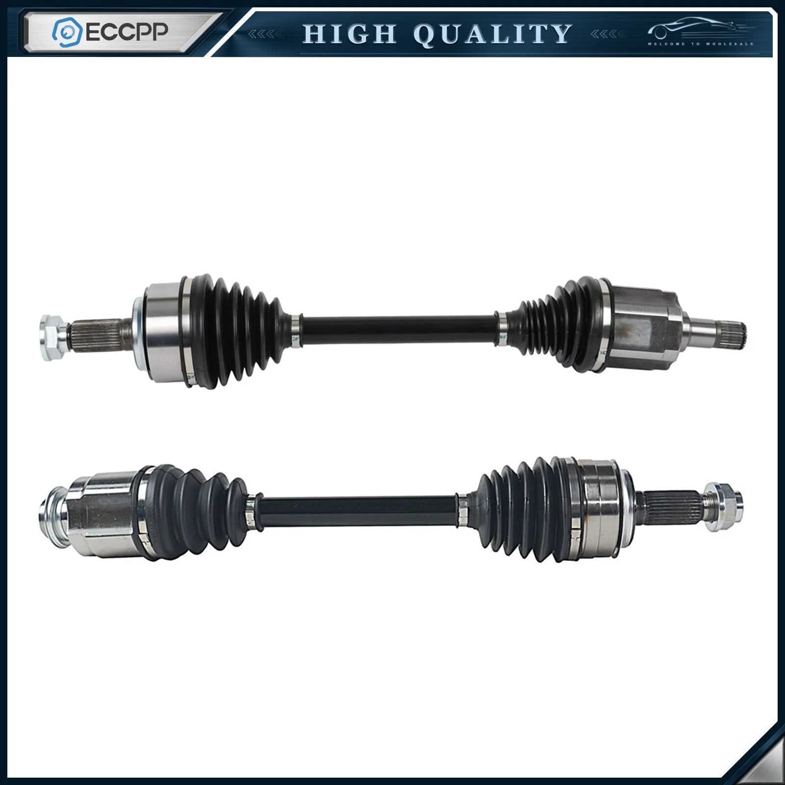 For Honda CR-V 2015-2016 2.4L Front Left & Right 2pcs CV Axle Assembly 6B93BC-57 [1]