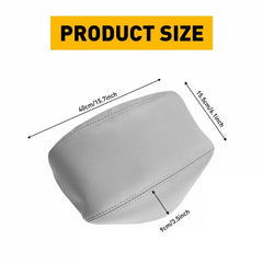 For Honda Civic 2012 2013 2014 Leather Console Center Lid Armrest Cover Gray EOA 6B93BC-57 [2]