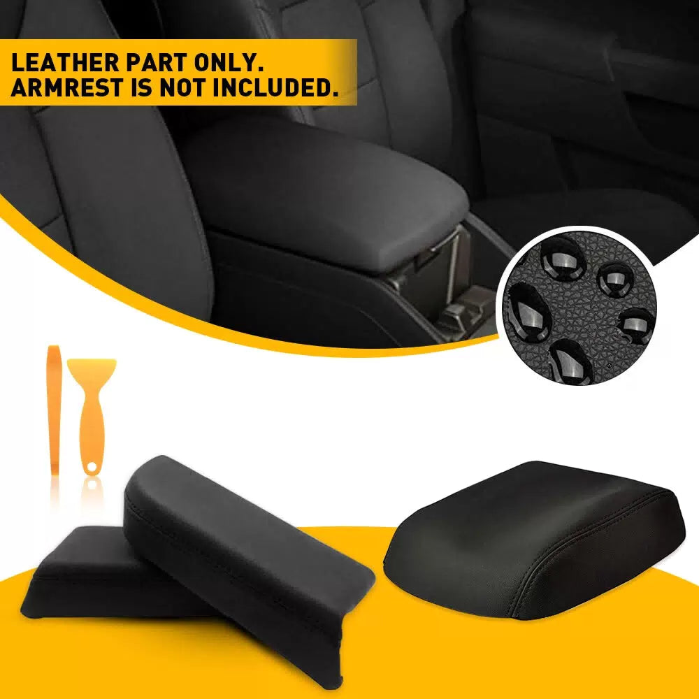 For Honda Pilot 2009-2015 Front Door Armrest Center Console Leather Cover EOA 6B93BC-57 [1]