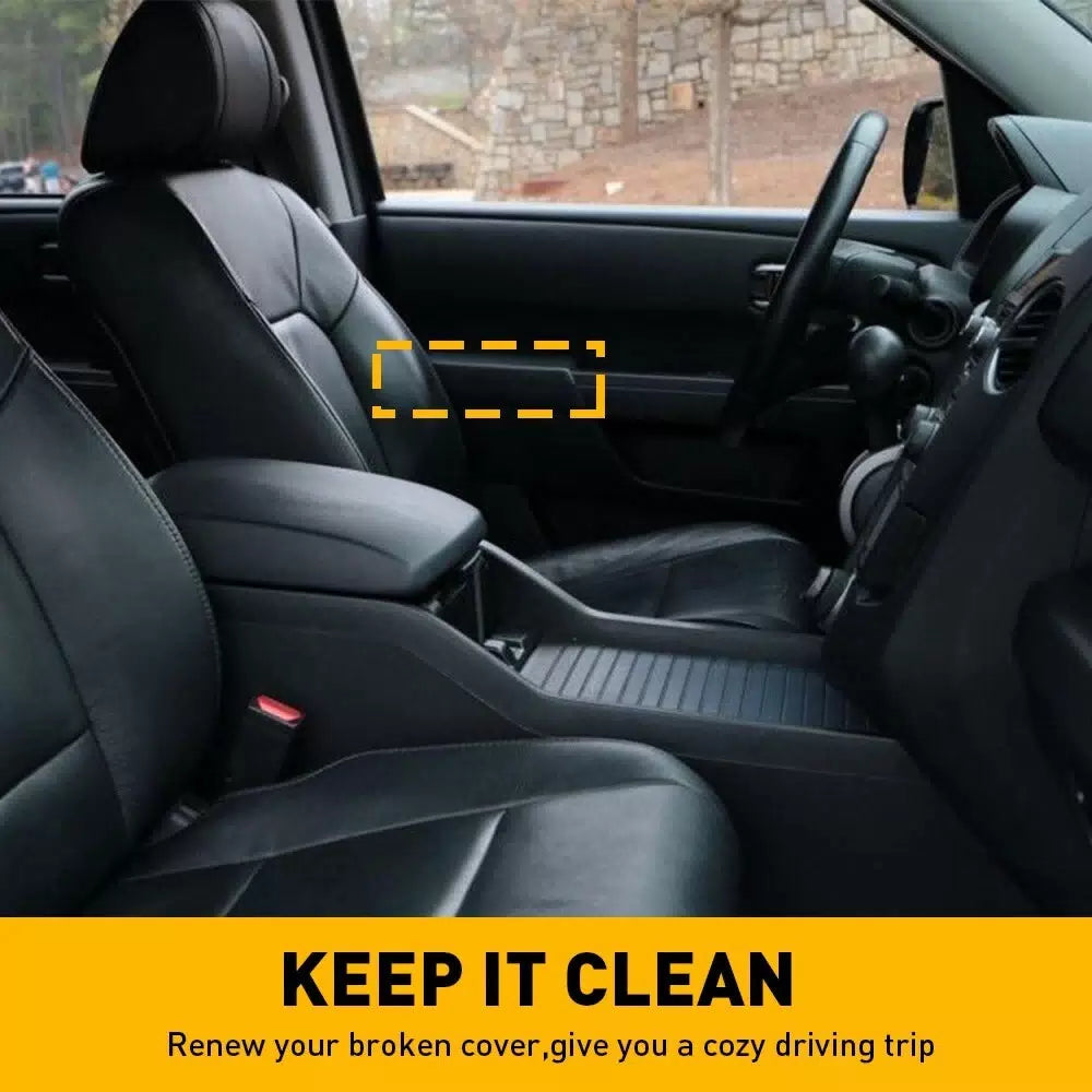 For Honda Pilot 2009-2015 Front Door Armrest Center Console Leather Cover EOA 6B93BC-57 [8]