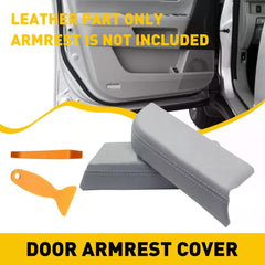 For Honda Pilot 2009-2015 Leather Left Front Driver Door Panels Armrest Cover EA 6B93BC-57 [1]