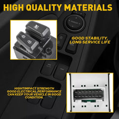 For Hyundai 2011-2015 Sonata Front Left Driver Side Master Power Window Switch 6B93BC-57 [4]