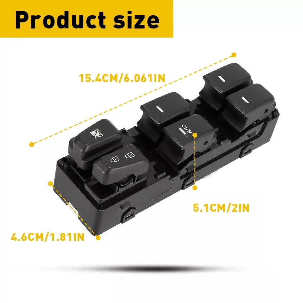 For Hyundai 2011-2015 Sonata Front Left Driver Side Master Power Window Switch 6B93BC-57 [9]