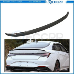 For Hyundai Elantra 2021-2022 FULL Carbon Fiber Rear Spoiler 6B93BC-57 [1]