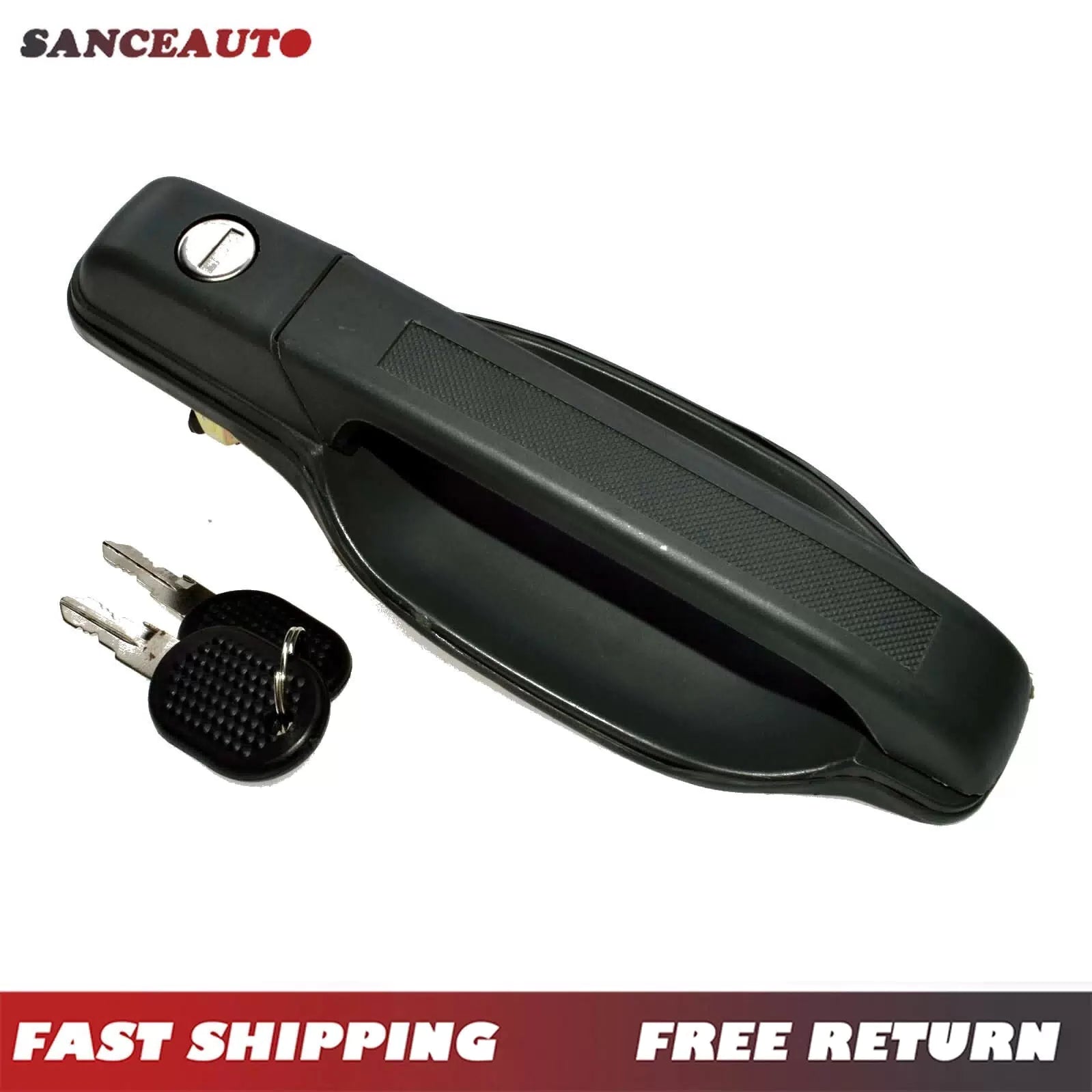For Iveco Daily 89-99 Front Left Outside Exterior door handle W/ 2 keys 93927401 6B93BC-57 [1]