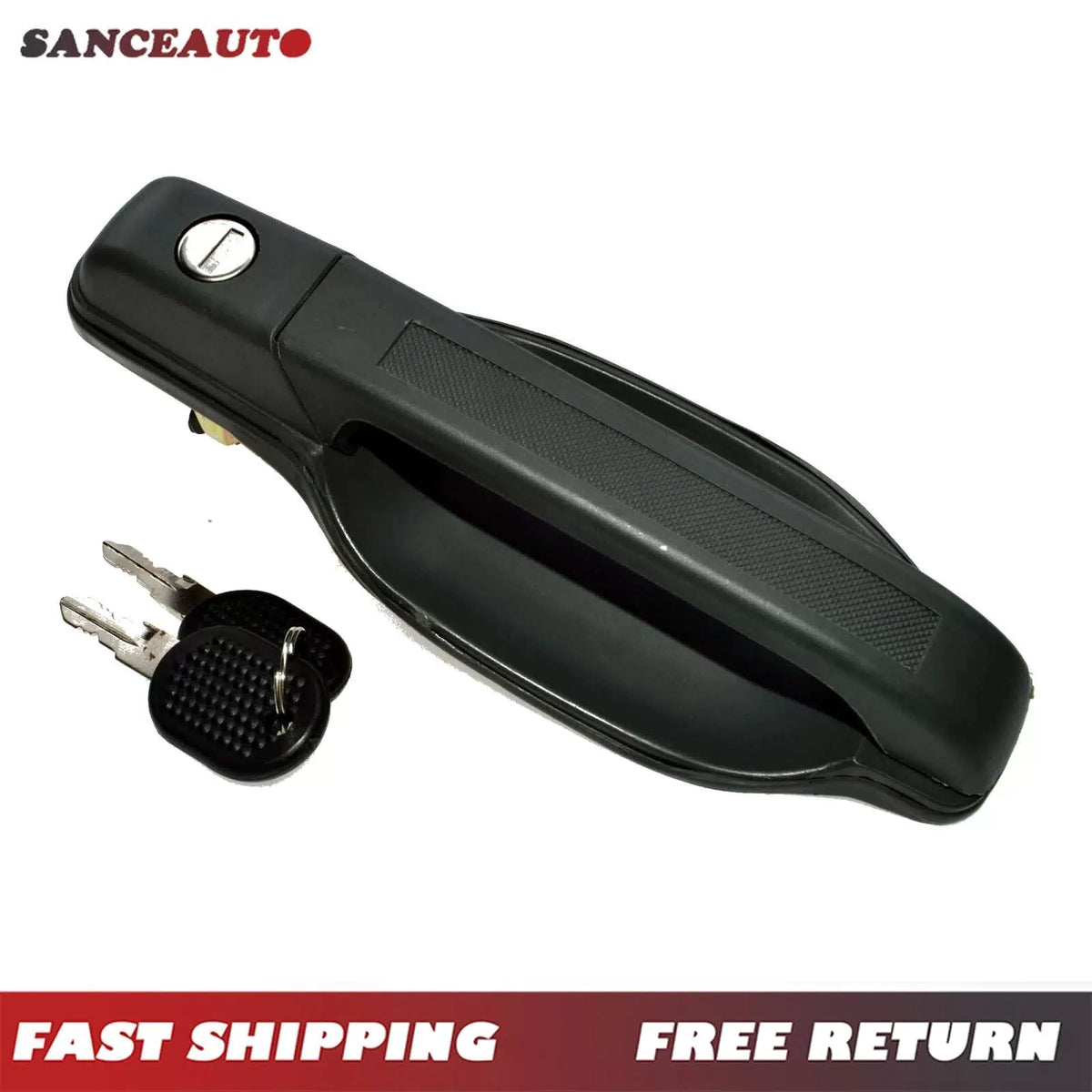 For Iveco Daily 89-99 Front Left Outside Exterior door handle W/ 2 keys 93927401 6B93BC-57 [1]