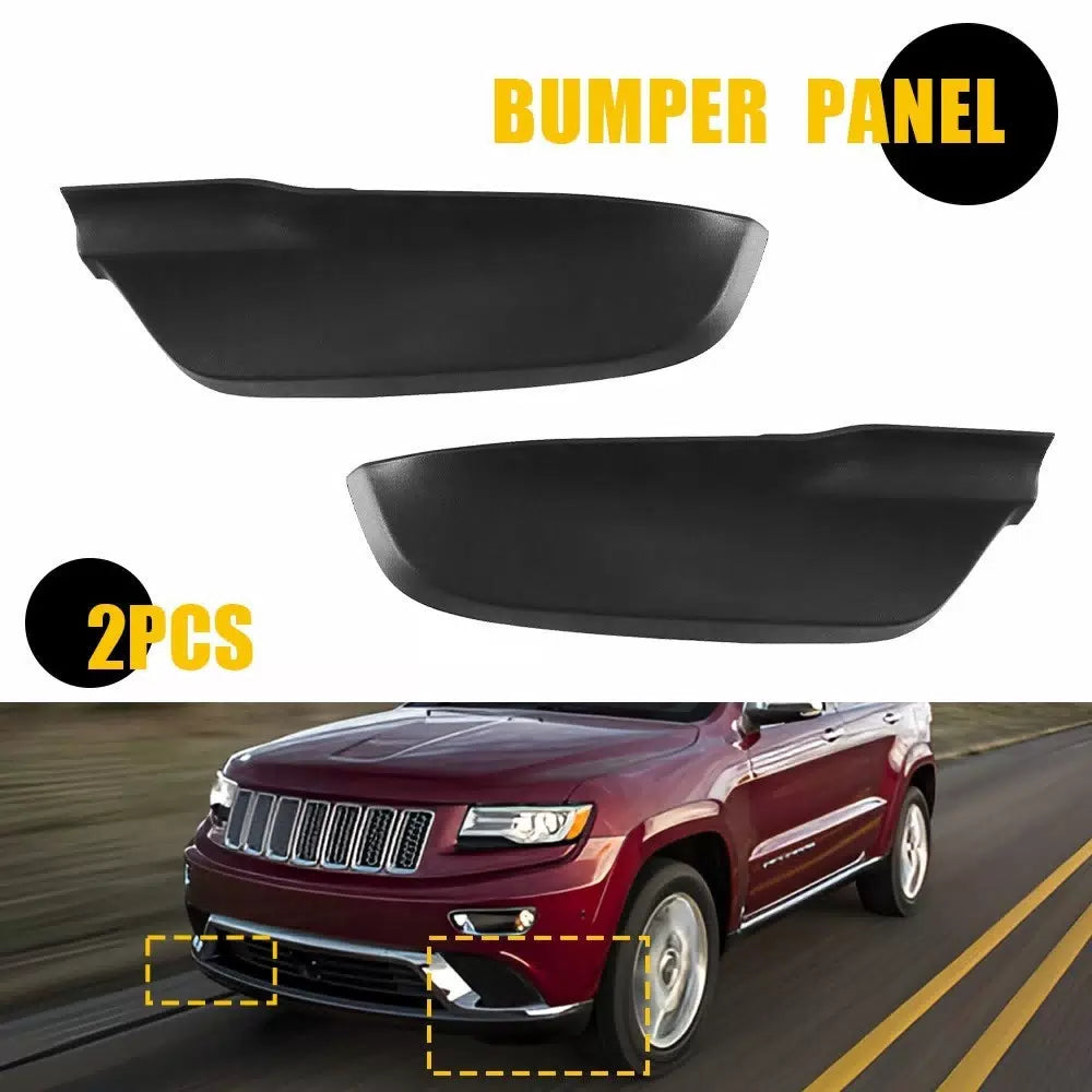 For Jeep Grand Cherokee 68143096AC 68143097AC Front Bumper Spacer Panel Pair EOA 6B93BC-57 [1]