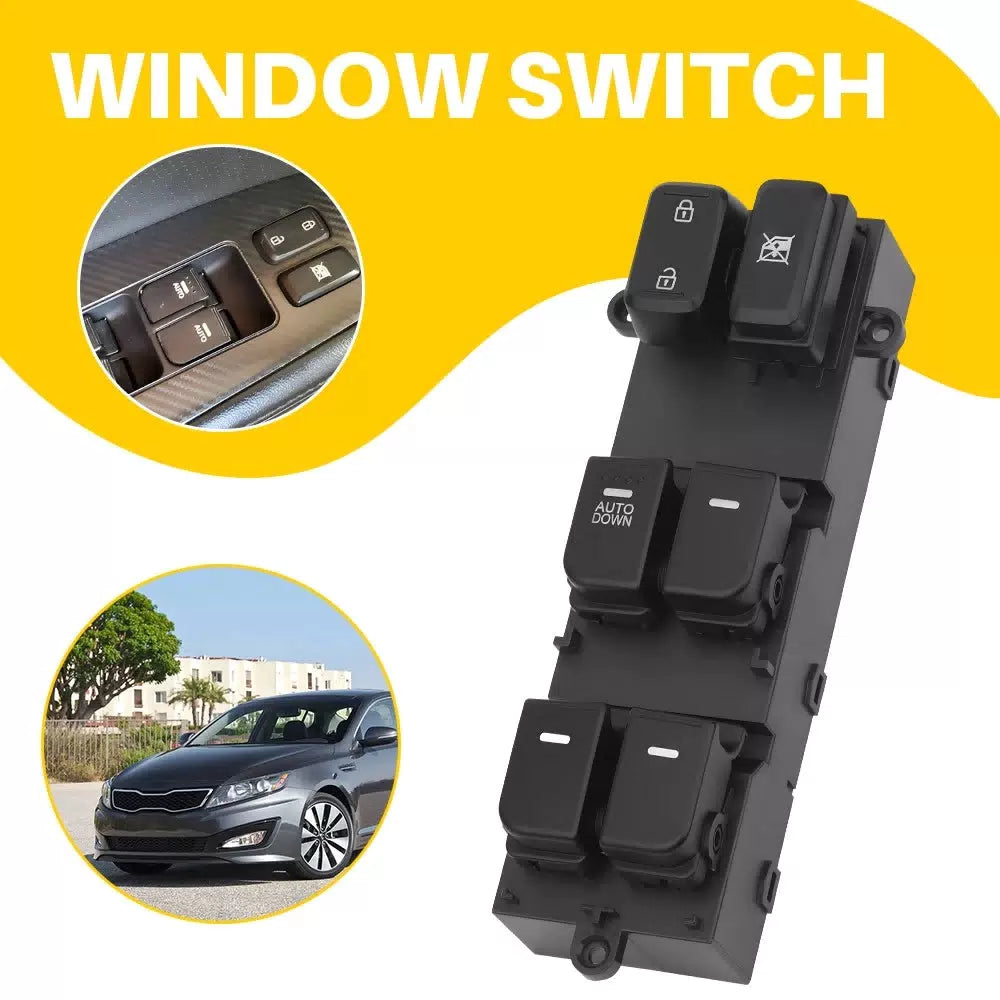 For Kia Optima 2011 2012 2013 Front Left Master Door Window Switch DWS1979 EOA 6B93BC-57 [1]