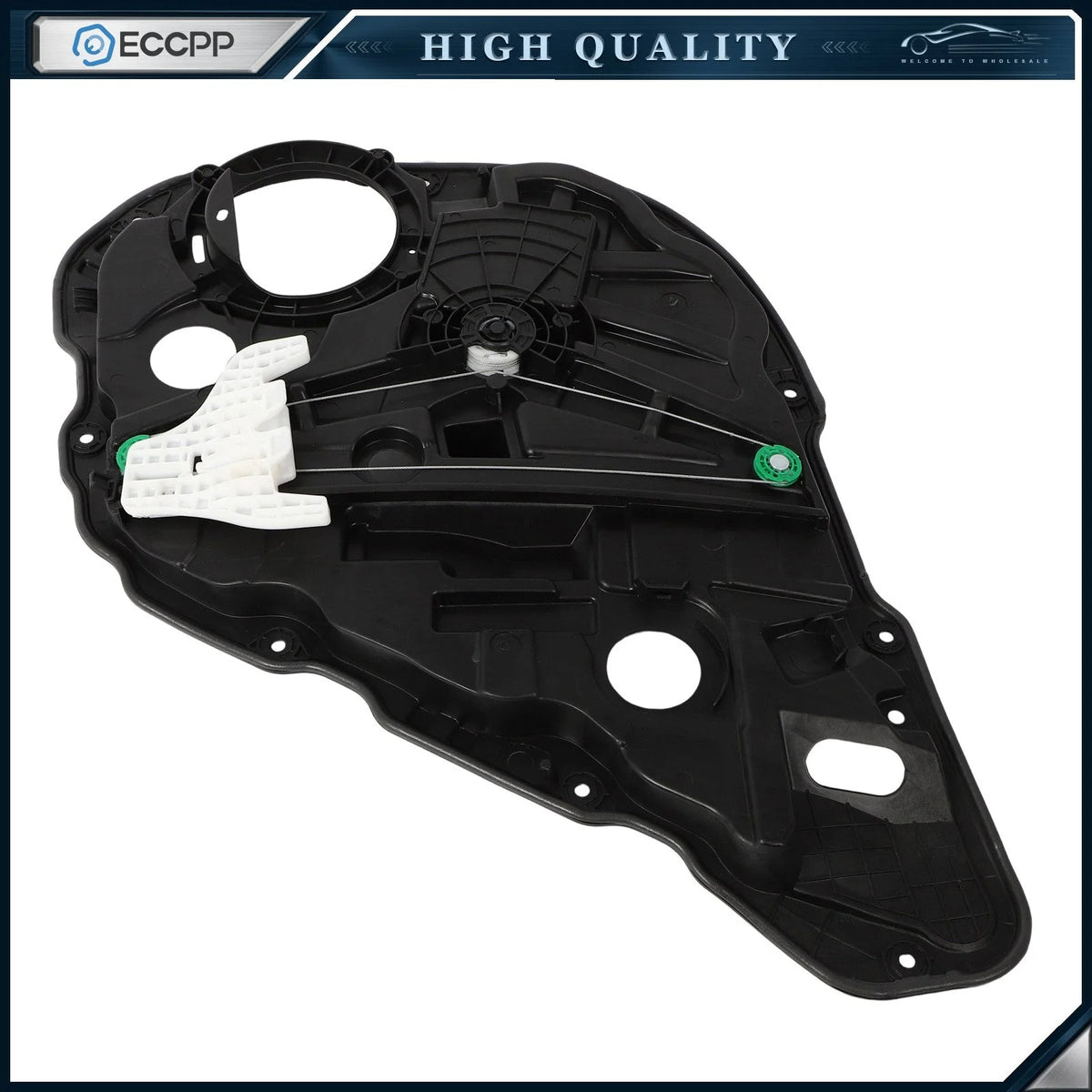 For Kia Optima 2016-2020 Rear Driver Side Power Window Regulator w/o Motor KOEEP [1]