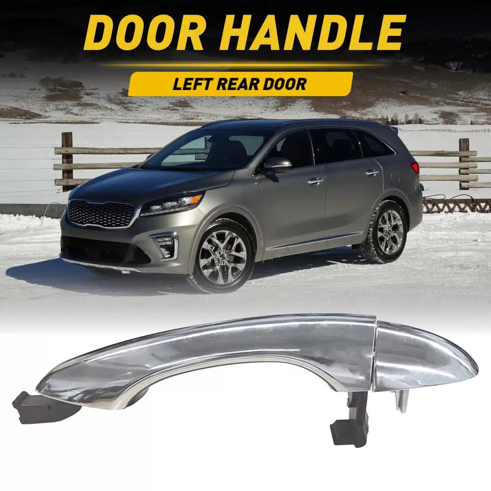 For Kia Sorento 2016-2020 Rear Door Handle Left Driver Side Chrome 82651-C5010 A 6B93BC-57 [10]