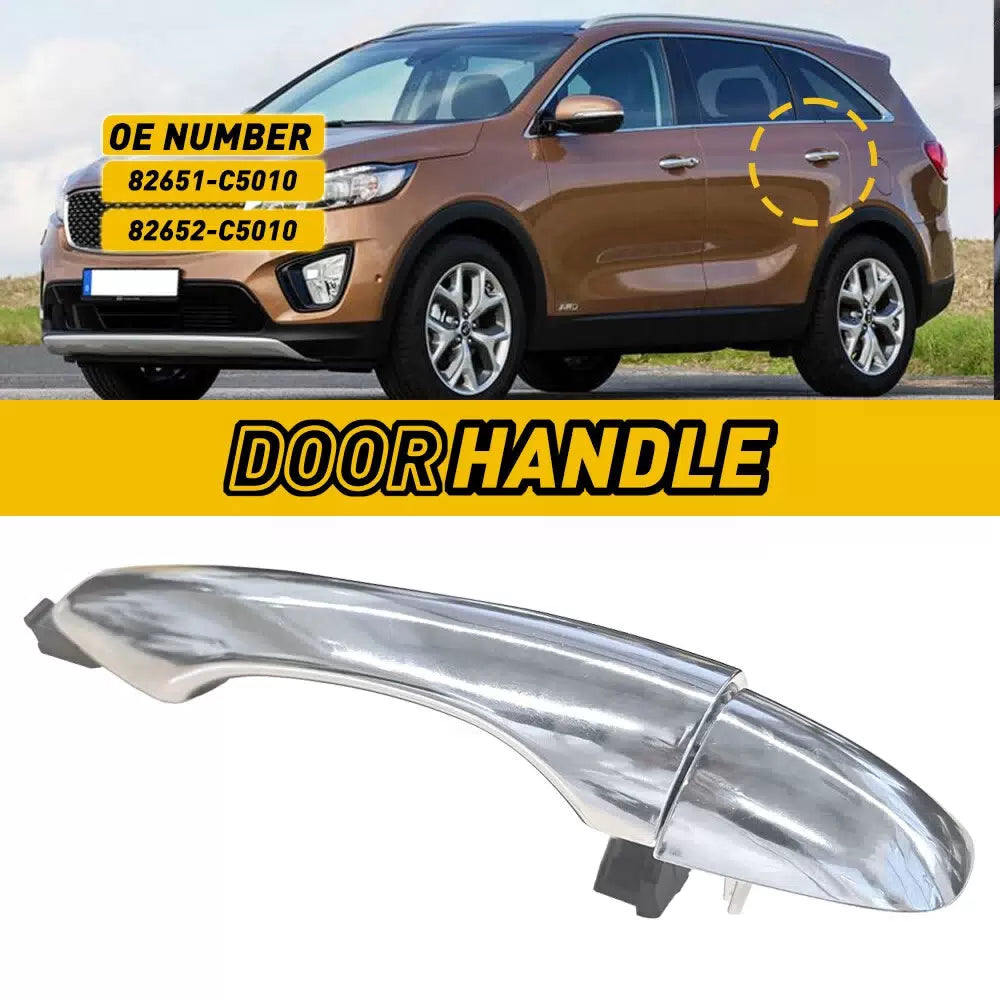 For Kia Sorento 2016-2020 Rear Door Handle Left Driver Side Chrome 82651-C5010 A 6B93BC-57 [9]