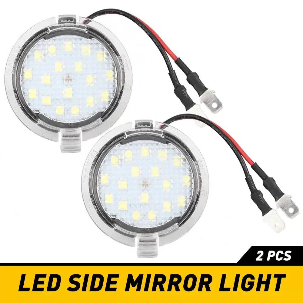 For Lincoln Navigator 07-2016 LED Side Rear View Mirror Puddle Light Bulbs 6000K 6B93BC-57 [10]
