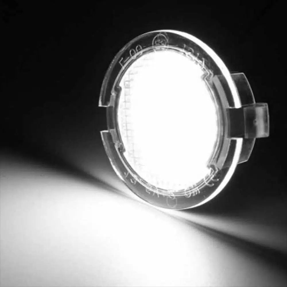 For Lincoln Navigator 07-2016 LED Side Rear View Mirror Puddle Light Bulbs 6000K 6B93BC-57 [9]