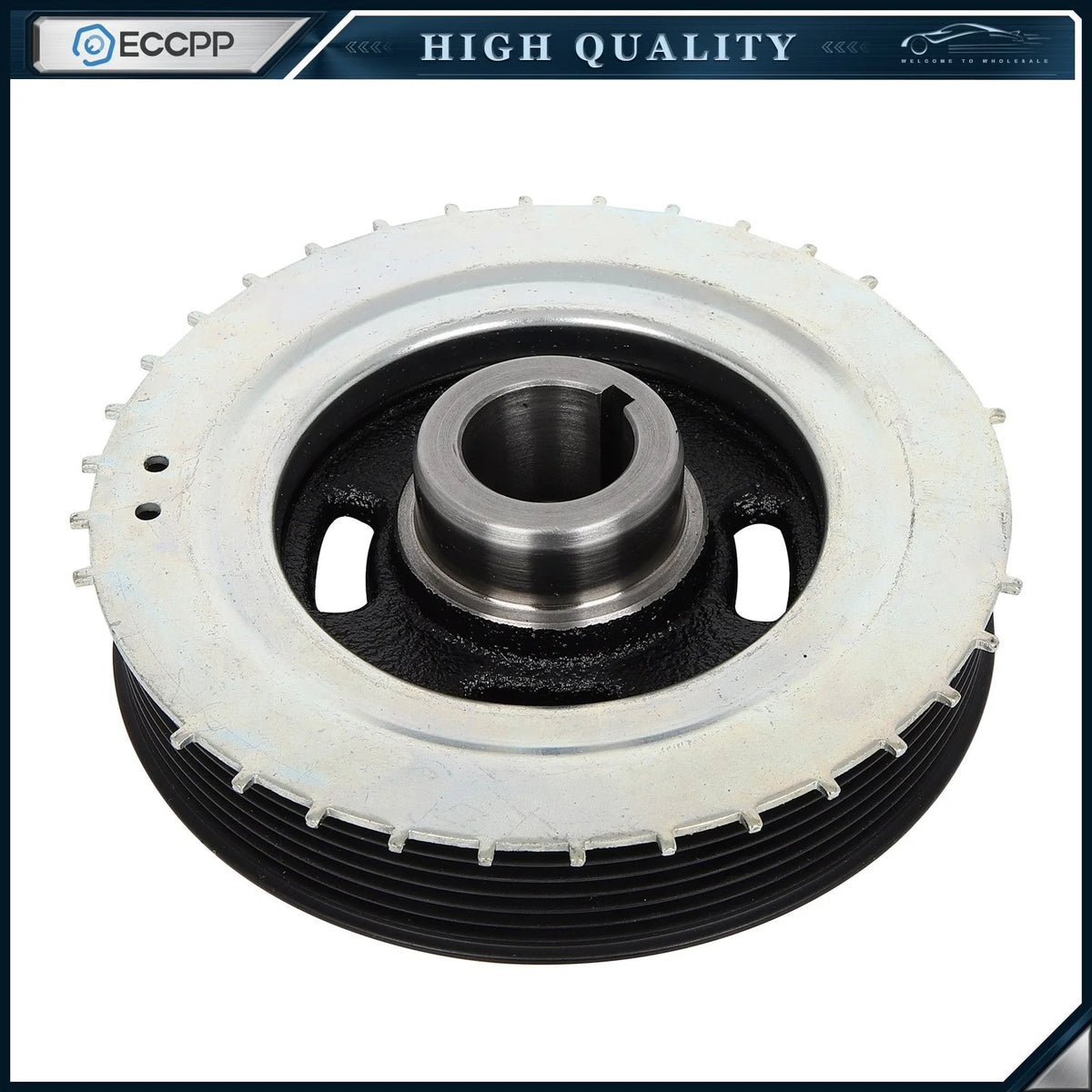 For Mazda 2 2014-2011 L4 1.5L Engine Harmonic Balancer 6B93BC-57 [1]