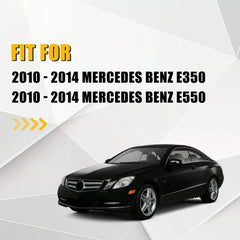 For Mercedes-Benz 2010-2014 E350 E550 Black Driver Bottom Leather Seat Cover EOA 6B93BC-57 [4]