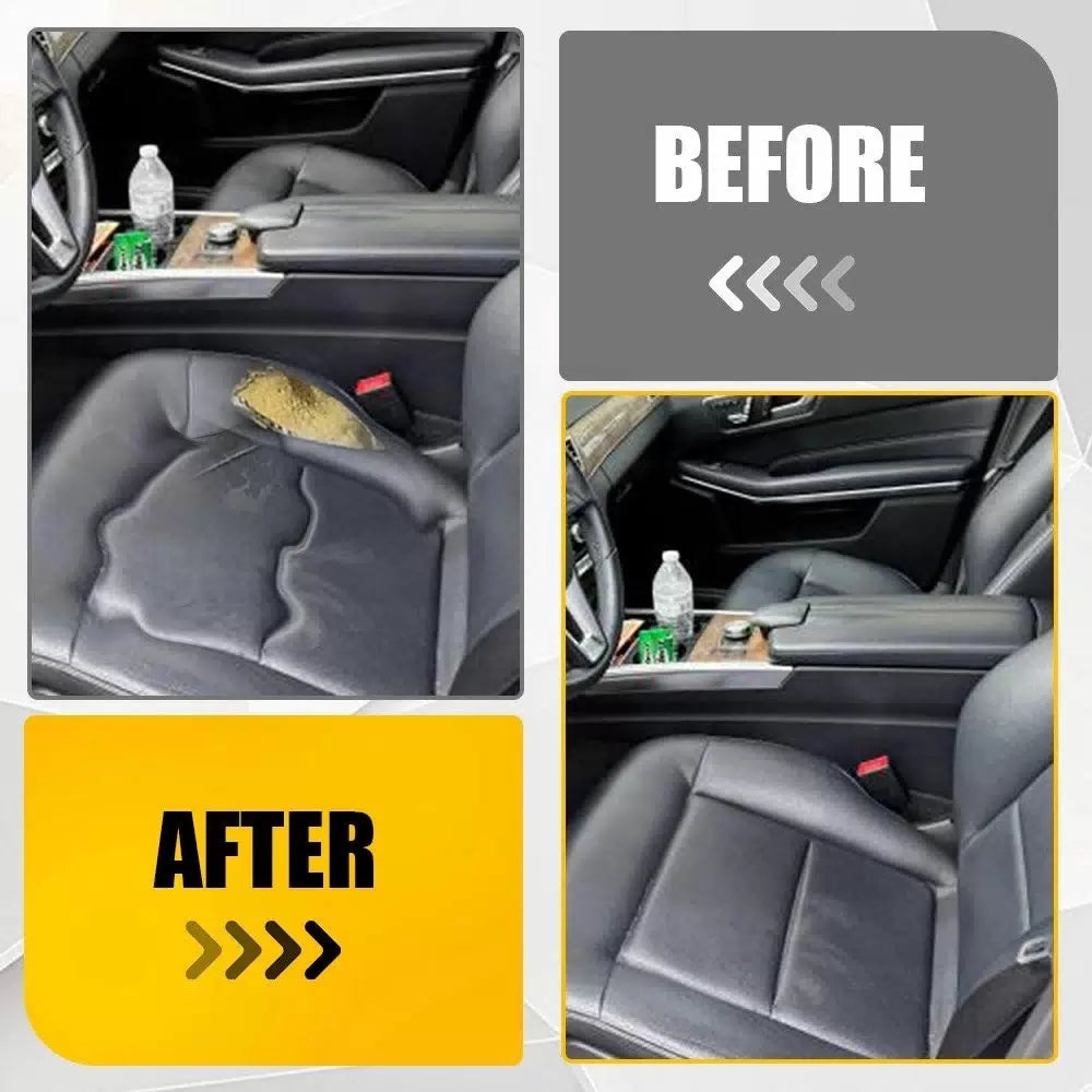For Mercedes-Benz 2010-2014 E350 E550 Black Driver Bottom Leather Seat Cover EOA 6B93BC-57 [6]