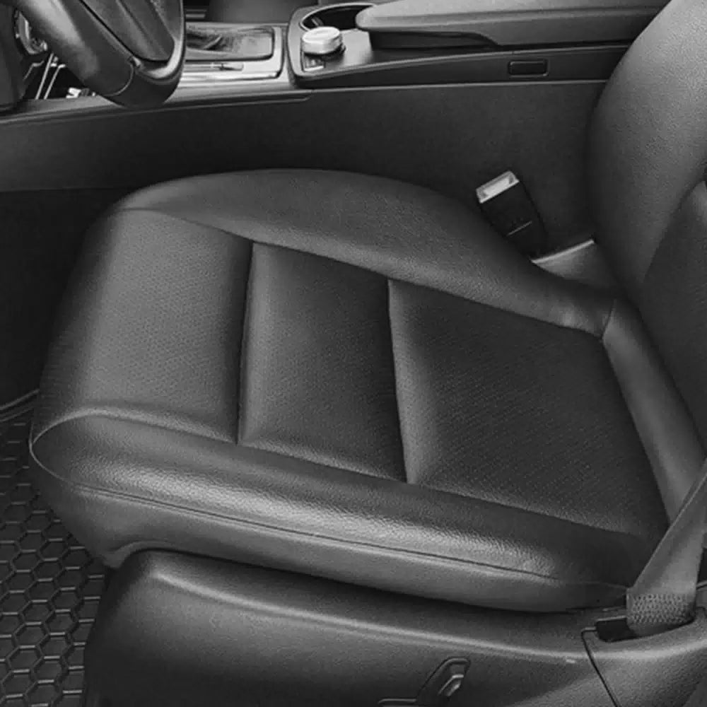 For Mercedes Benz C250 C300 C350 08-14 Driver Bottom Leather Seat Cover Black EA 6B93BC-57 [11]