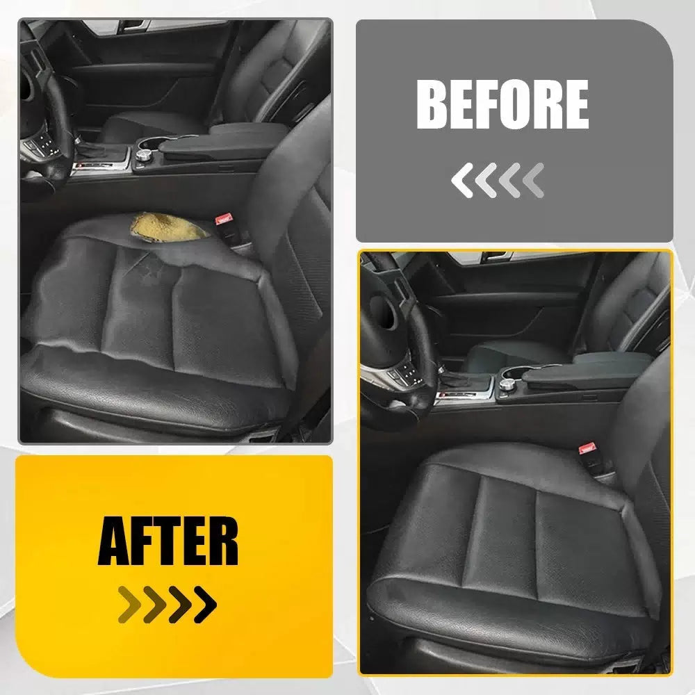 For Mercedes Benz C250 C300 C350 08-14 Driver Bottom Leather Seat Cover Black EA 6B93BC-57 [5]