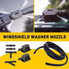For Mercedes-Benz Sprinter 2500 2PCS 3500 Windshield Washer Nozzle Wiper 2m Hose 6B93BC-57 [1]