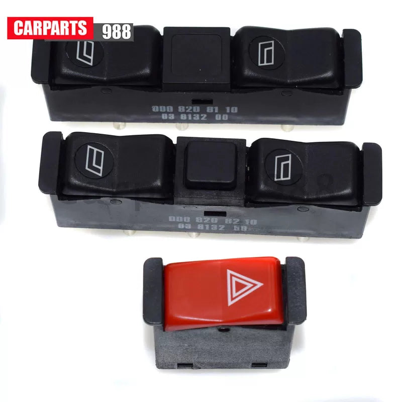 For Mercedes W123 W201 W126 Power Window Switch LH & RH + Emergency Light Switch 6B93BC-57 [5]