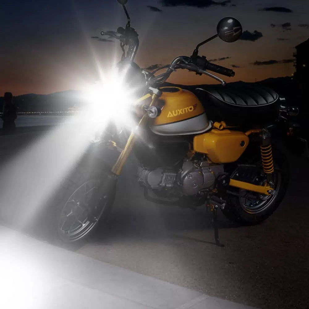 For Motorcycle H4 LED Hi/Lo Beam Front Light Bulb Super Bright Headlight M4 EOA 6B93BC-57 [7]
