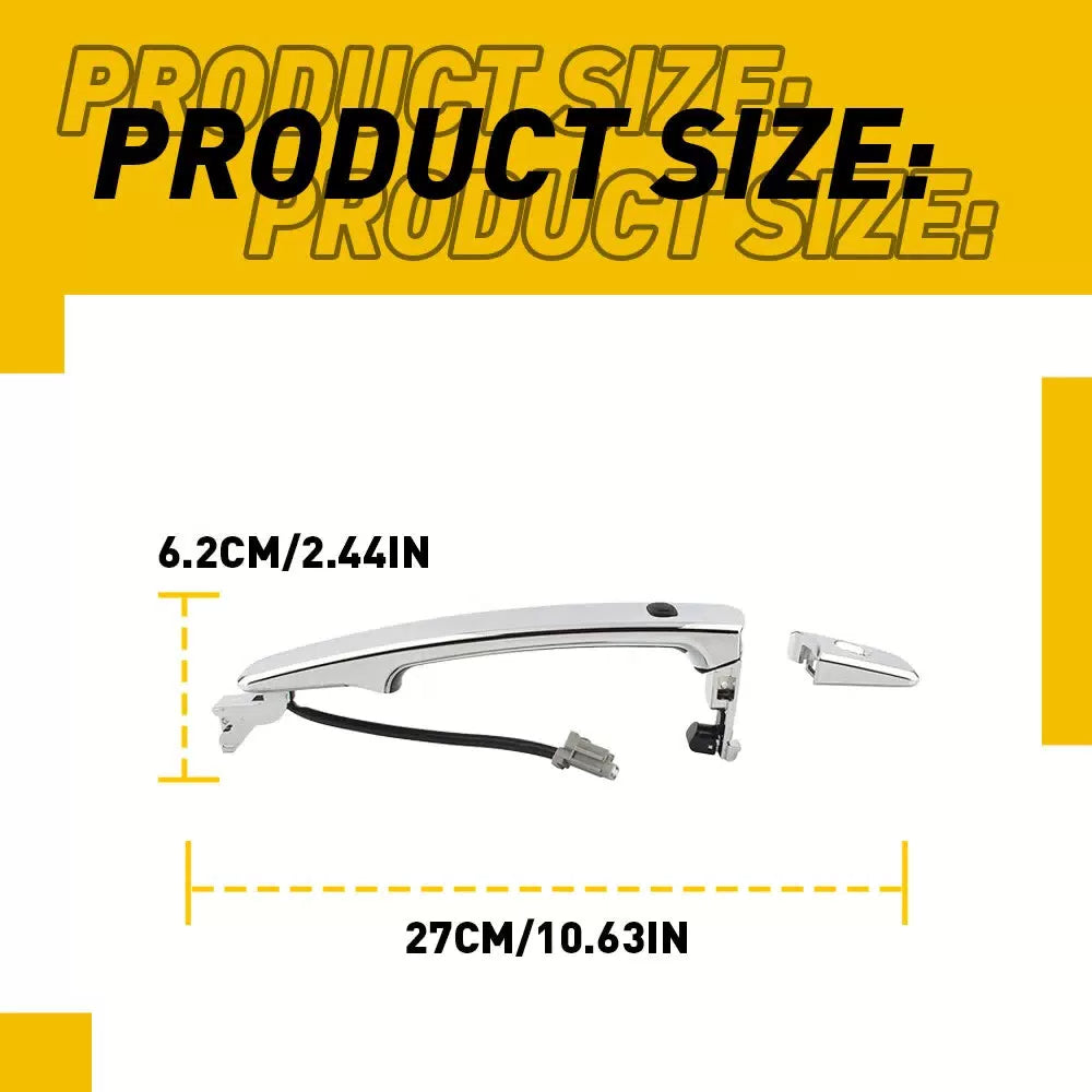 For Murano Nissan Rogue Front Right Passenger Exterior Door Handle Smart Entry 6B93BC-57 [5]