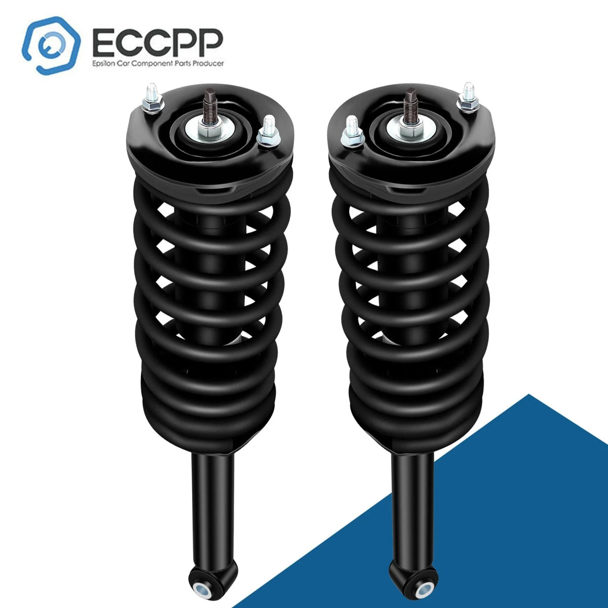 For Nissan Maxima 1995-1999 Rear (2) Complete Struts w/ Spring & Mounts Assembly KOEEP [1]