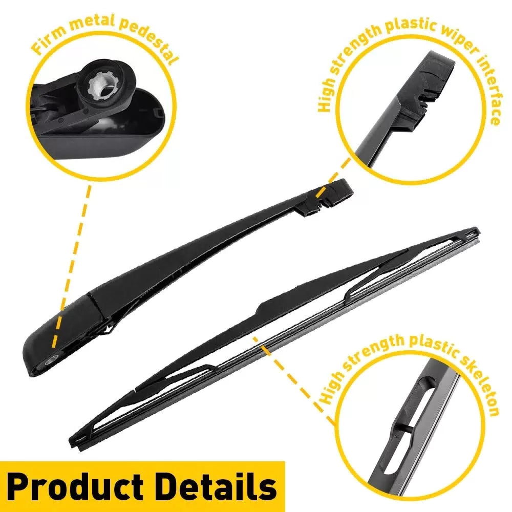 For Nissan Versa 2007-12 Hatchback Rear Windshield Back Wiper Arm Blade Set 6B93BC-57 [10]
