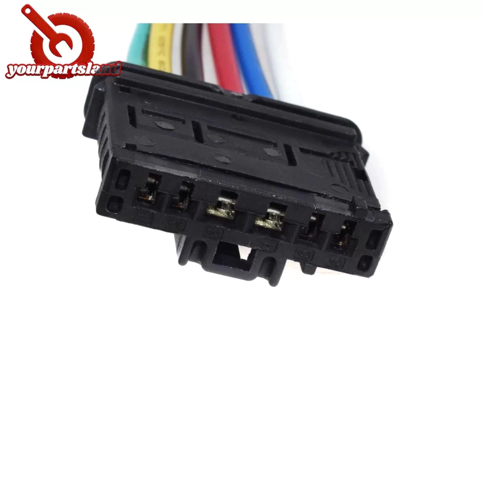 For Peugeot 206 207 307 308 Rear Tail Light Harness Pigtail Connector Loom 6B93BC-57 [5]