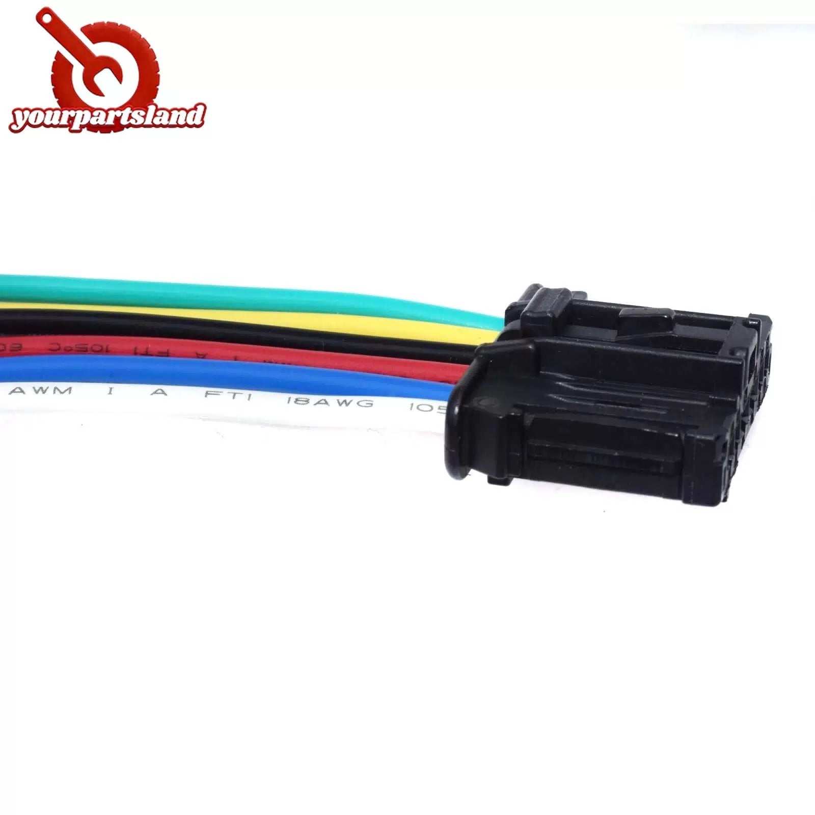 For Peugeot 206 207 307 308 Rear Tail Light Harness Pigtail Connector Loom 6B93BC-57 [7]