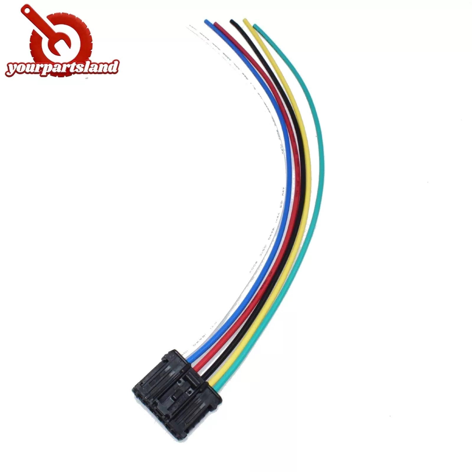 For Peugeot 206 207 307 308 Rear Tail Light Harness Pigtail Connector Loom 6B93BC-57 [8]