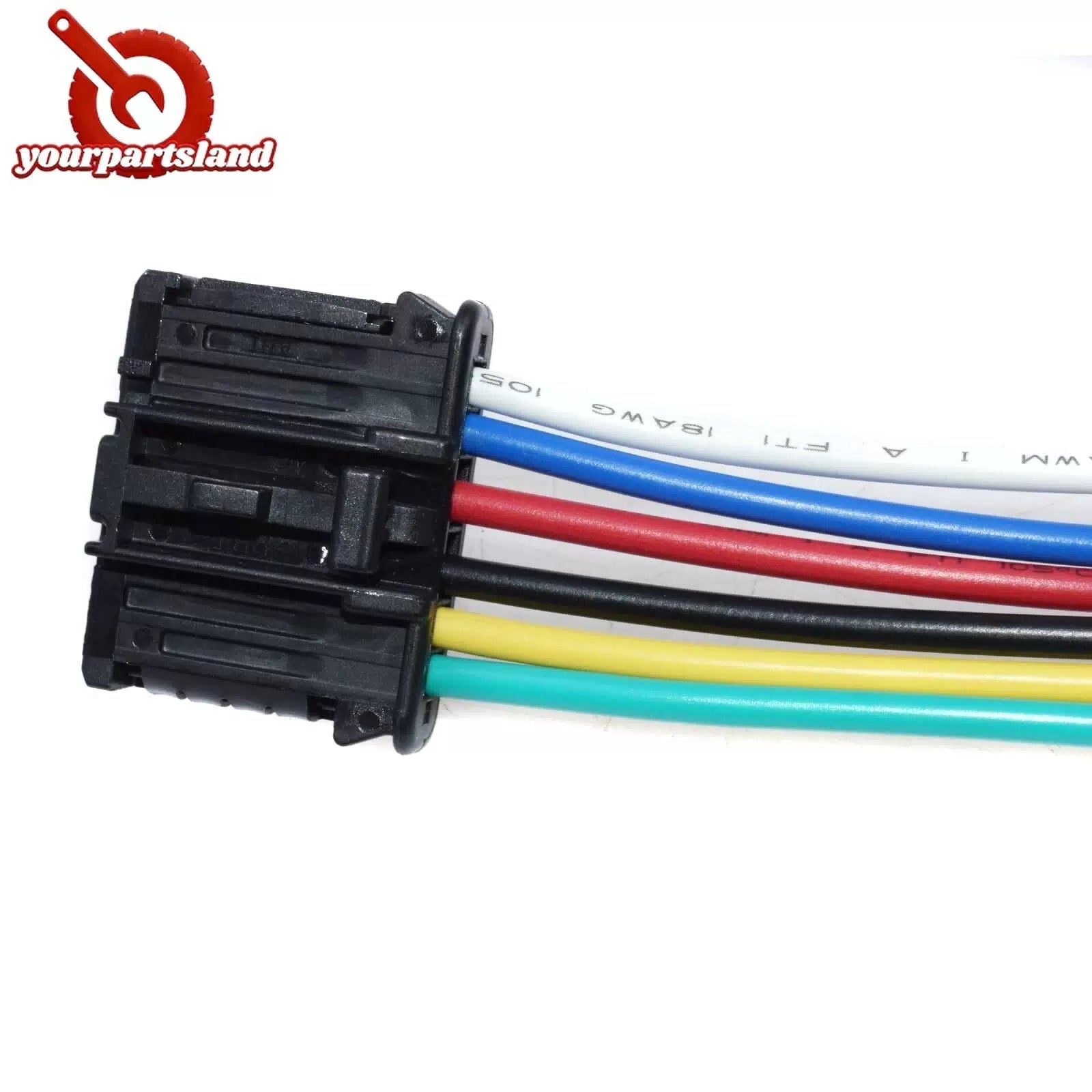 For Peugeot 206 207 307 308 Rear Tail Light Harness Pigtail Connector Loom 6B93BC-57 [9]
