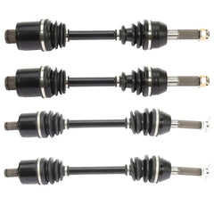 For Polaris Sportsman 500 4X4 HO 4 Pcs CV Joint Axles Rear Front Right Left 6B93BC-57 [1]