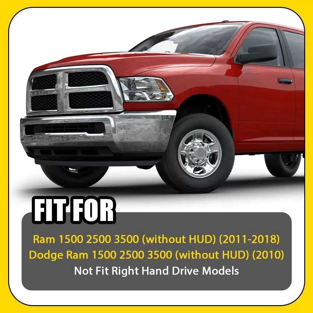 For Ram 1500 2500 3500 2011-2018 Dashboard Cover Dashmat Dash Mat Protector EOA 6B93BC-57 [9]