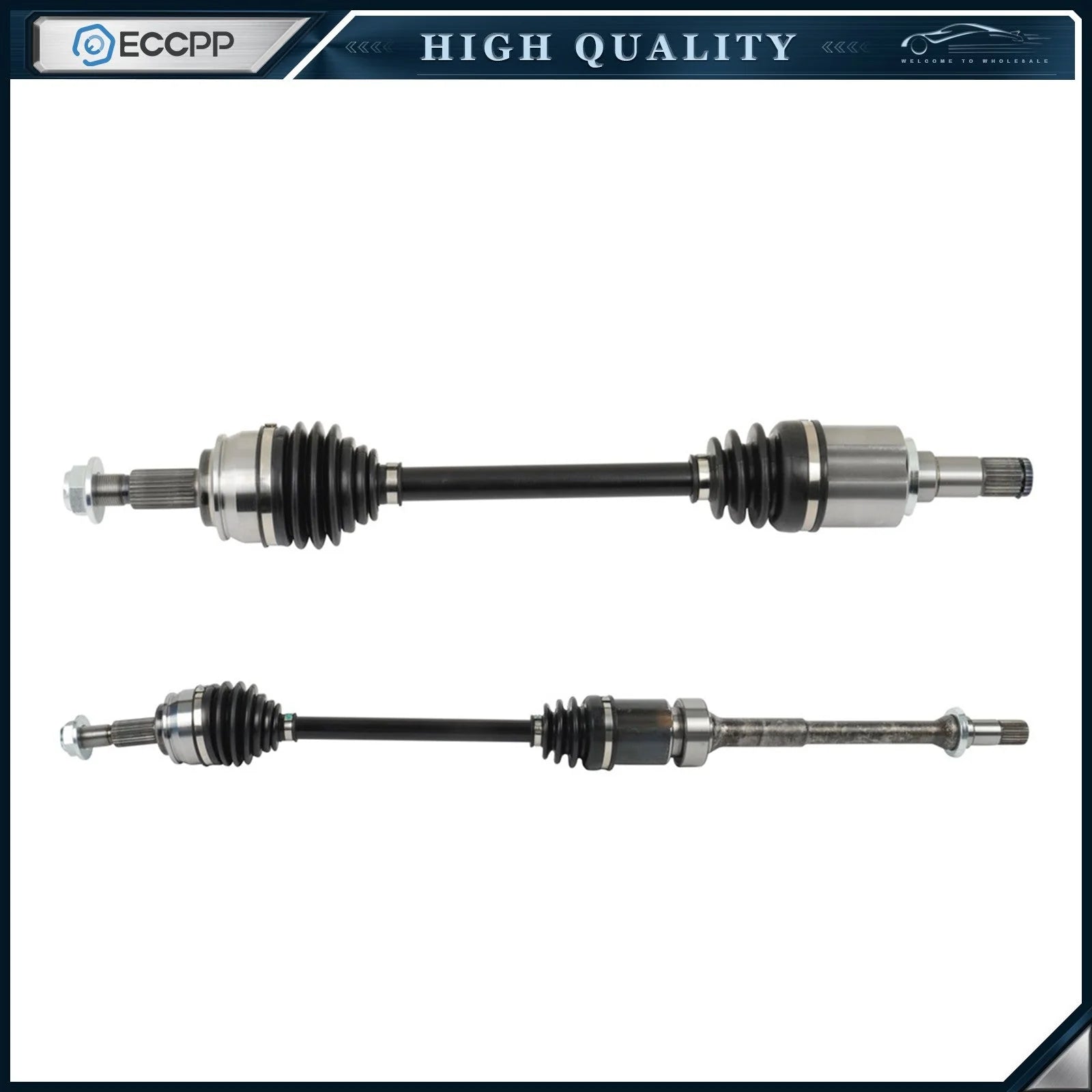 For Scion iA 2016 for Toyota Yaris iA 2017 Base 1.5L 2pcs Front Side CV Axles 6B93BC-57 [1]
