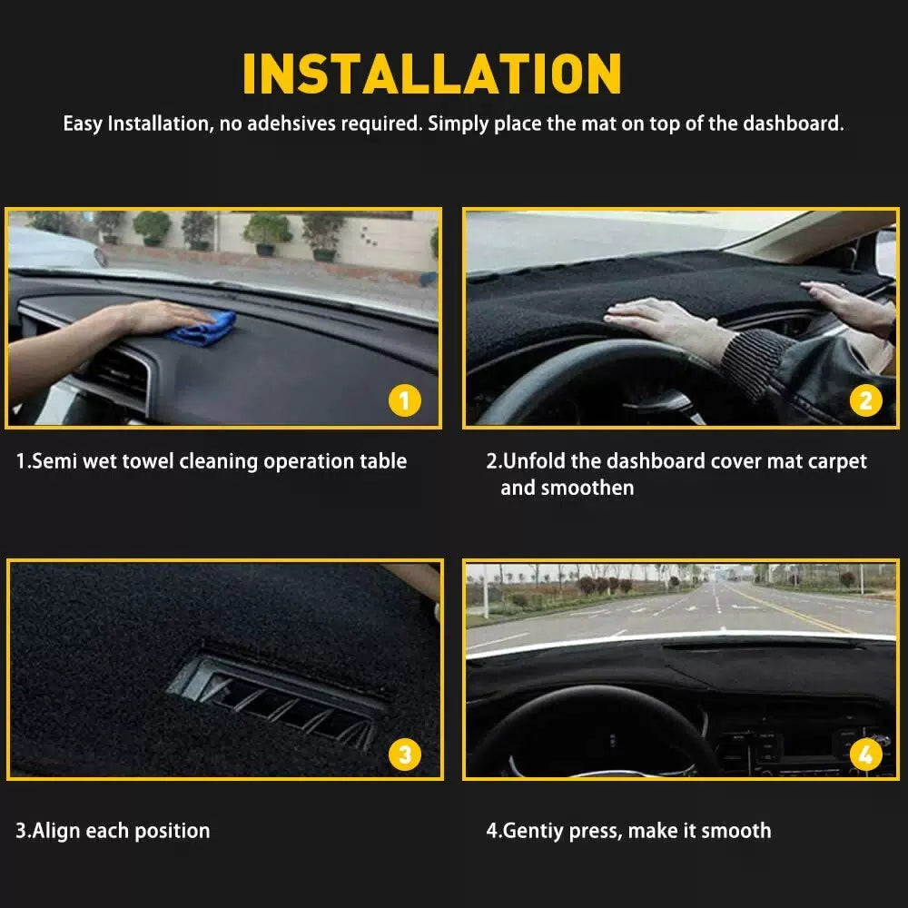 For TOYOTA CAMRY 2007-2011 US Dash Mat Dash Dashboard Cover Mat Car Interior Pad 6B93BC-57 [4]