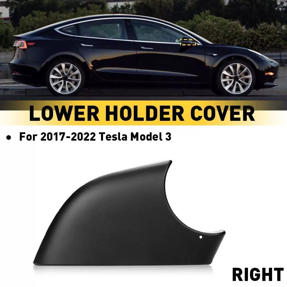 For Tesla 2017-2022 Model 3 Passenger RH Side Rearview Mirror Cover Lower Holder 6B93BC-57 [1]