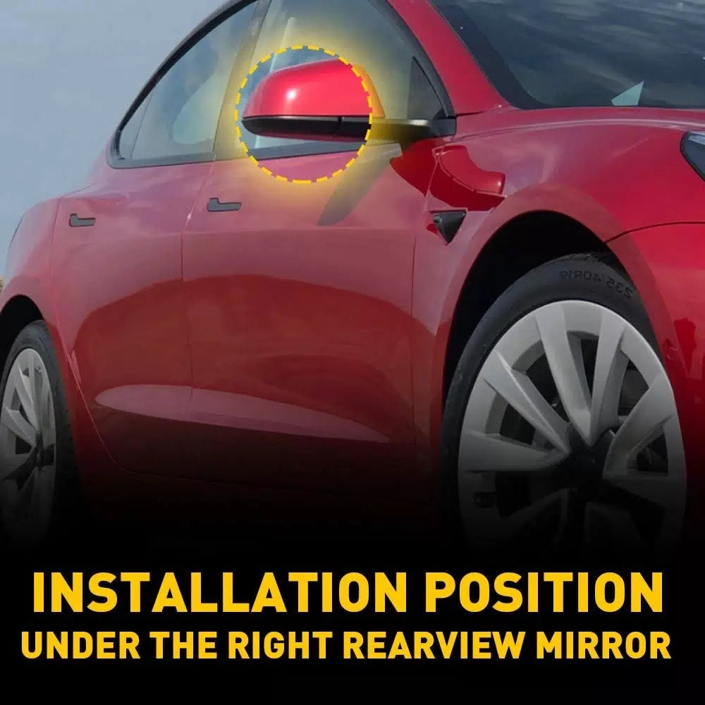 For Tesla 2017-2022 Model 3 Passenger RH Side Rearview Mirror Cover Lower Holder 6B93BC-57 [5]