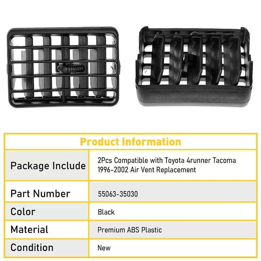 For Toyota 1996-2002 Air Dash Vent 4runner Center Set Of 2 x 55063-35030 EOA 6B93BC-57 [2]